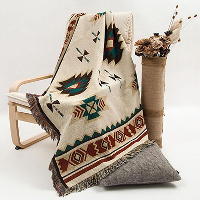 Bohemian Style Throw Blanket