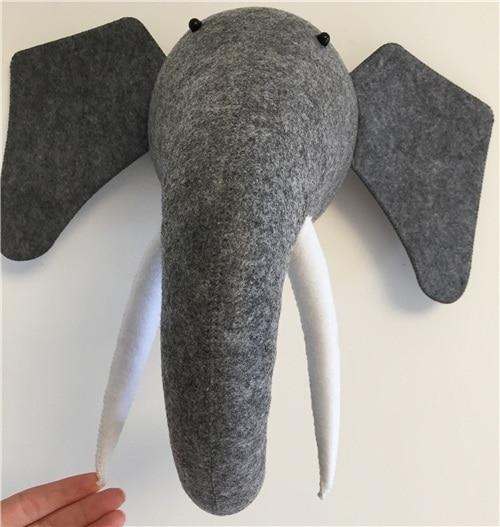 Plush Wall Hanging Animals