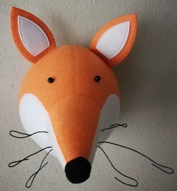 Plush Wall Hanging Animals