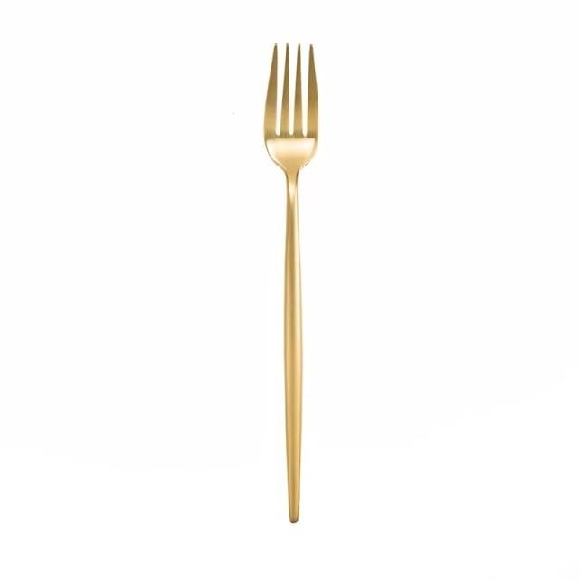 Gold Cutlery Set