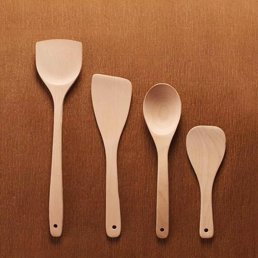 Beech Wood Utensils Set