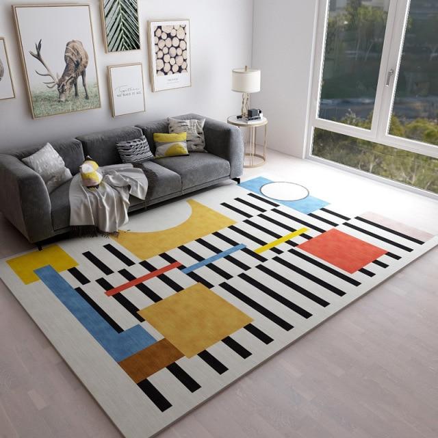 Large Nordic Decorative Rug