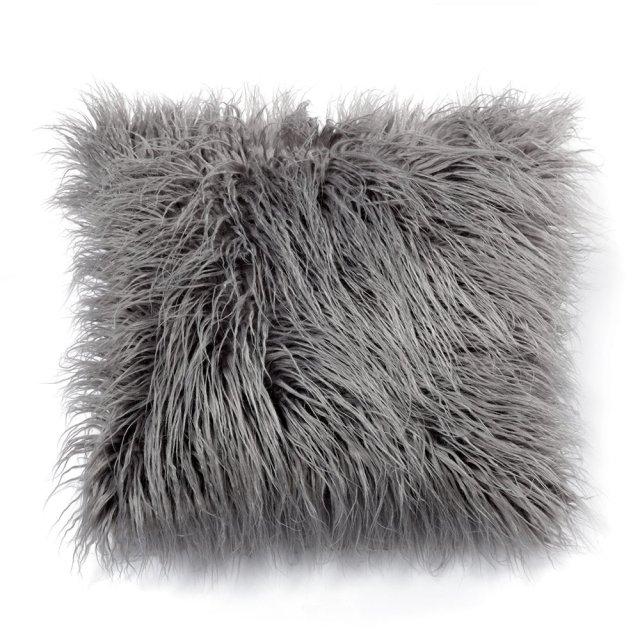 Faux Fur Pillow Cover