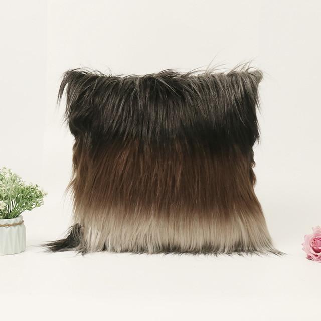 Faux Fur Pillow Cover