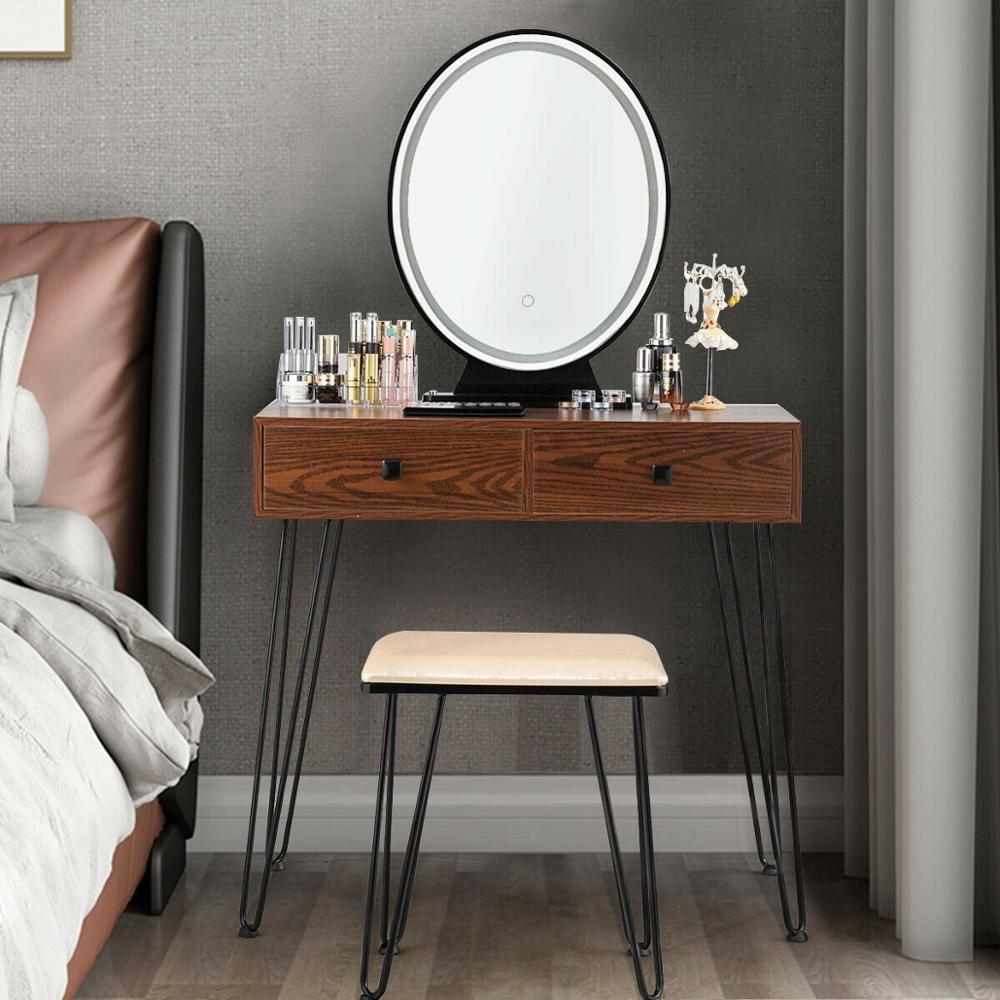 Vanity Makeup Table w/ Light up mirror