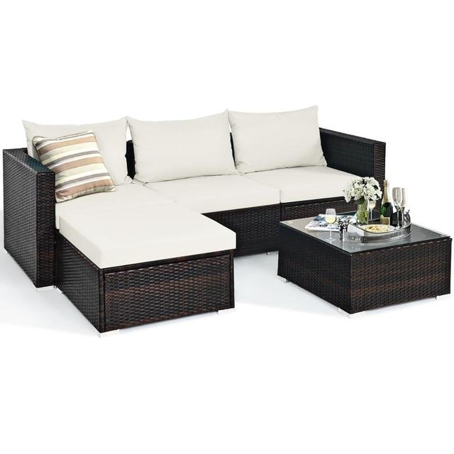 Patio Rattan Sectional