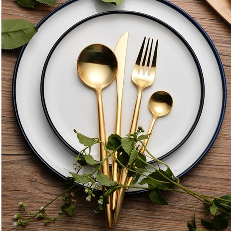 Gold Cutlery Set