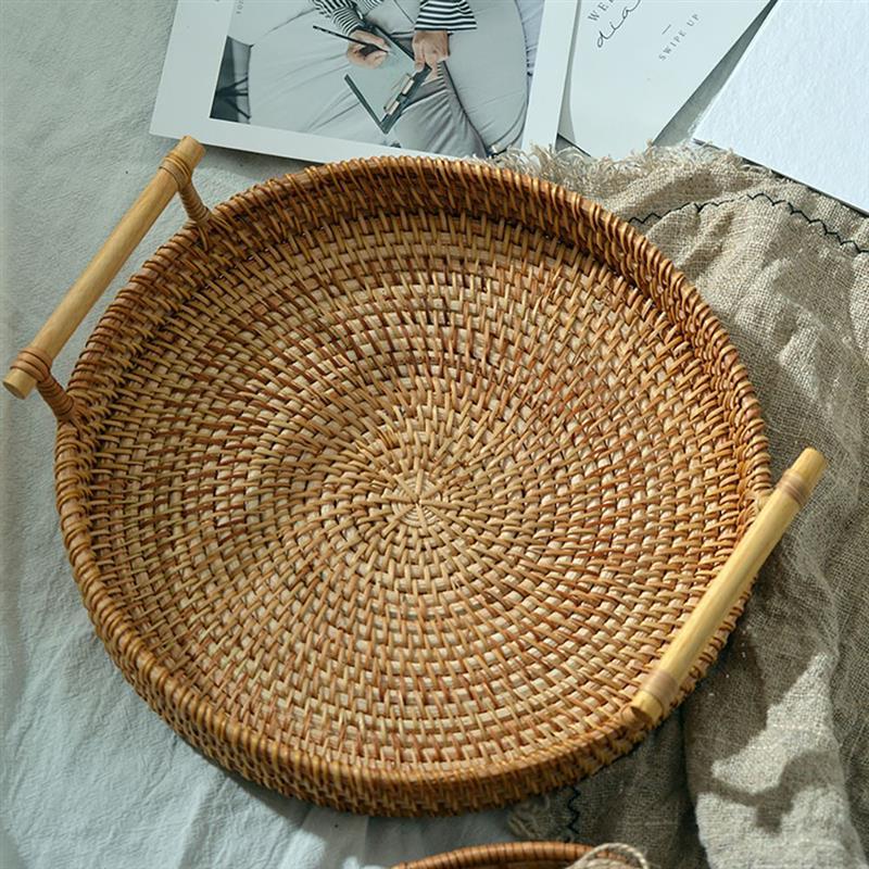 Rattan Handwoven Serving Tray