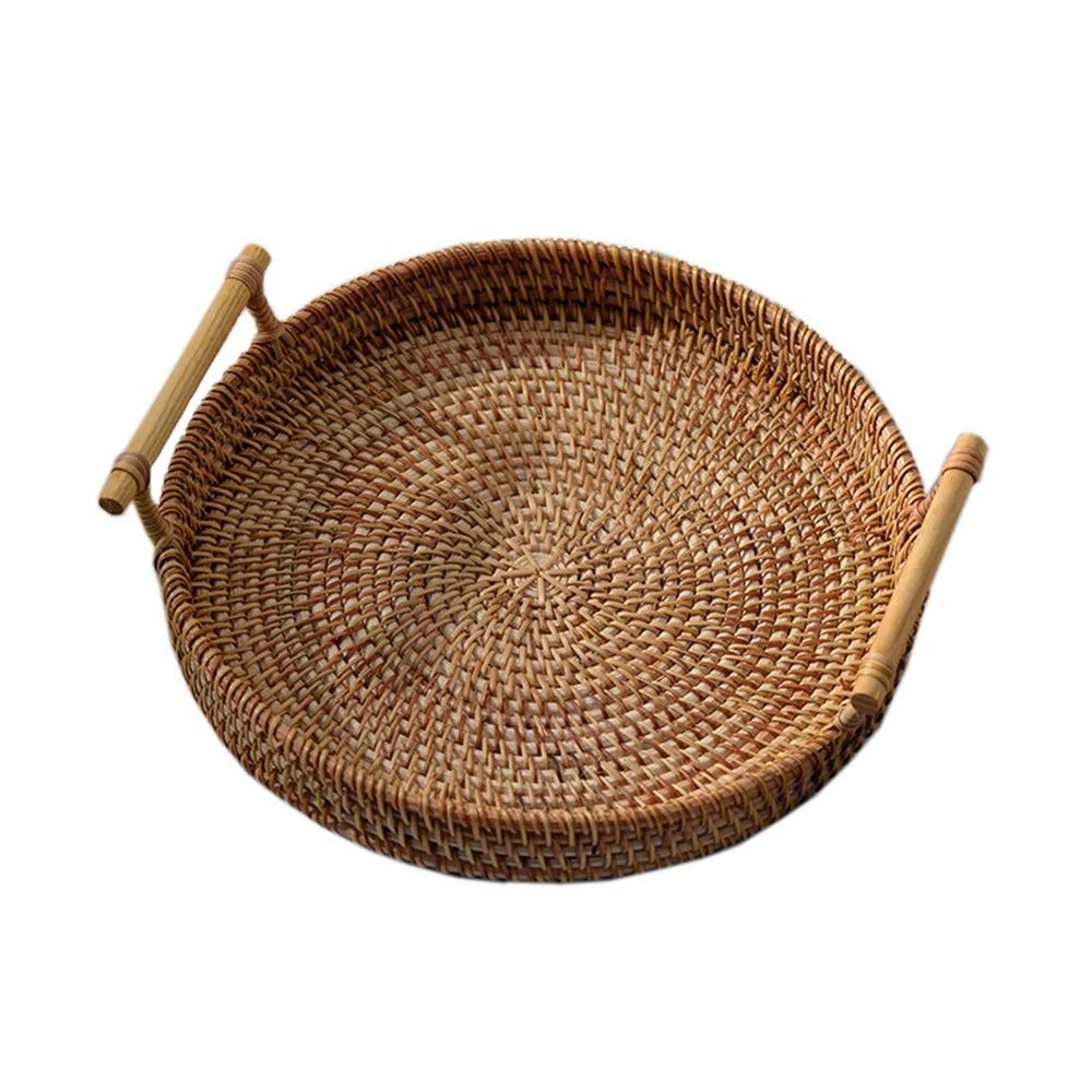 Rattan Handwoven Serving Tray