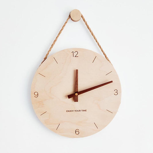 Minimalist Wood Clock