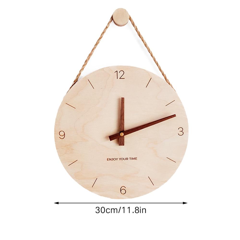 Minimalist Wood Clock