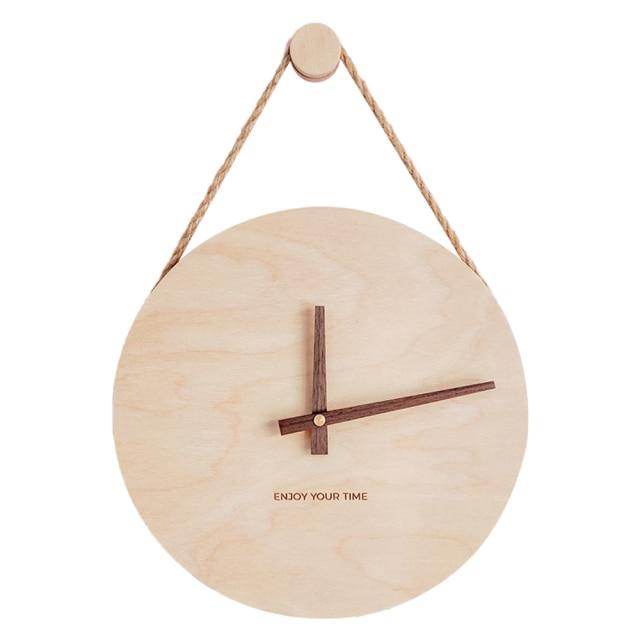 Minimalist Wood Clock