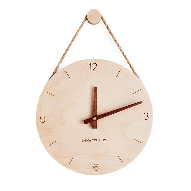 Minimalist Wood Clock