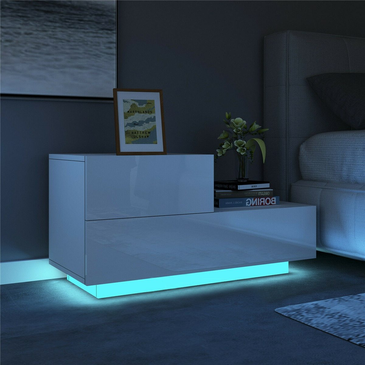 RBG LED Nightstand