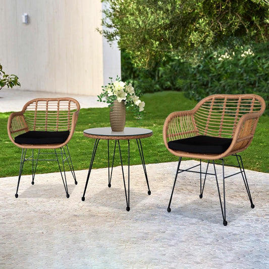 Modern 3-Peice Patio Set