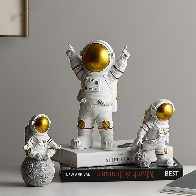 3pc Astronaut Décor