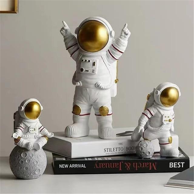 3pc Astronaut Décor