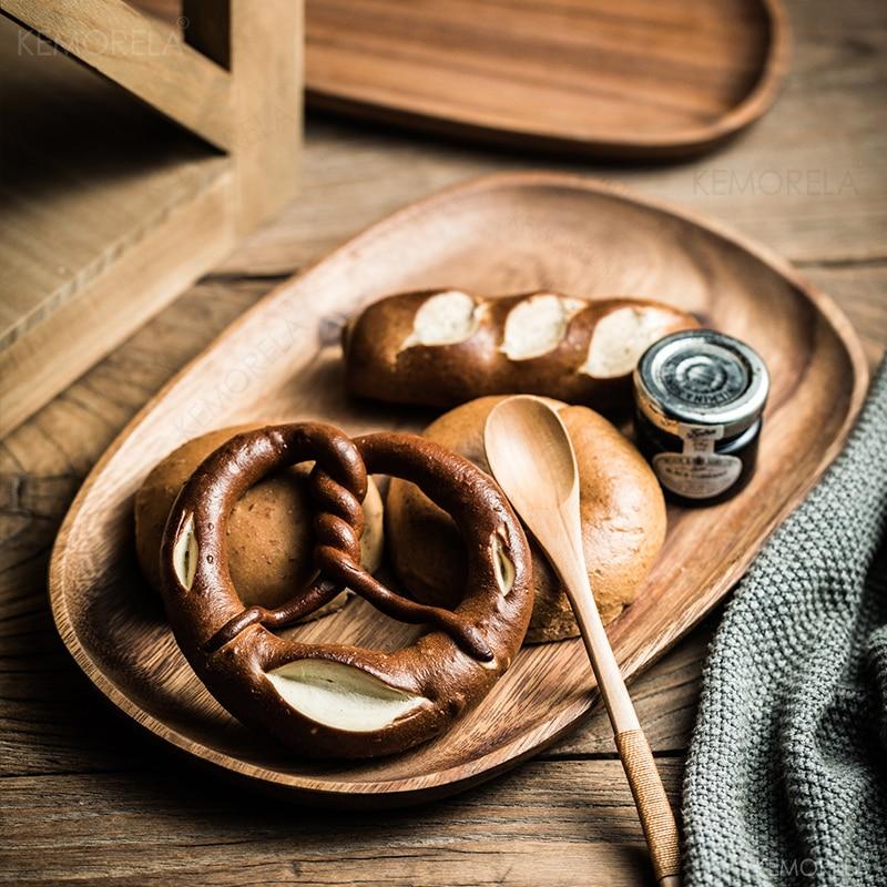 Walnut Serving Plates