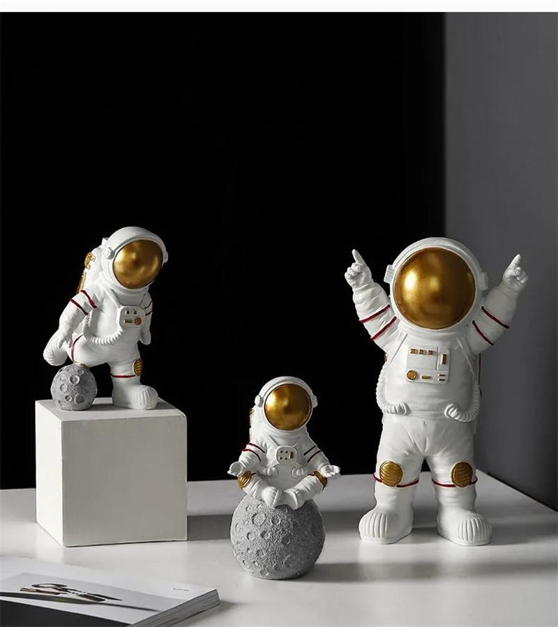 3pc Astronaut Décor