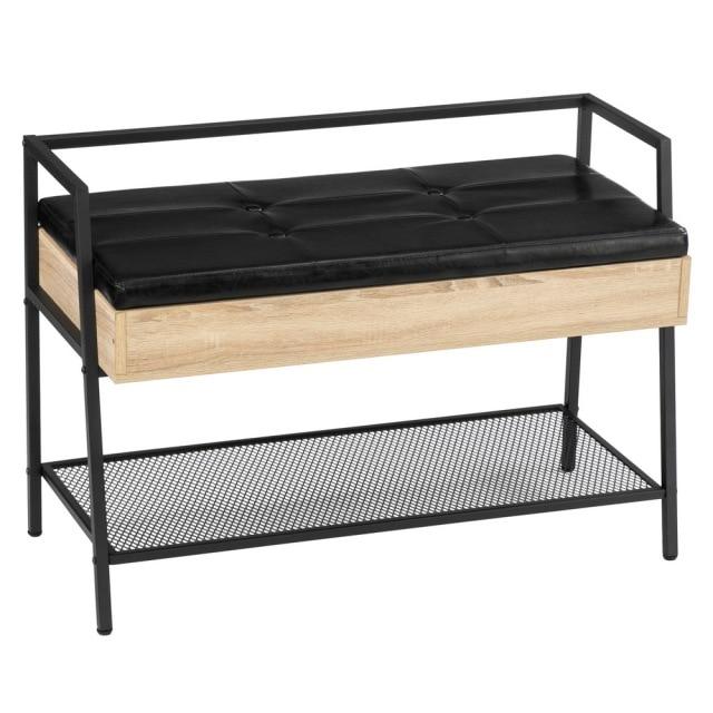 Bench Organizer w/ Storage and Shoe Rack