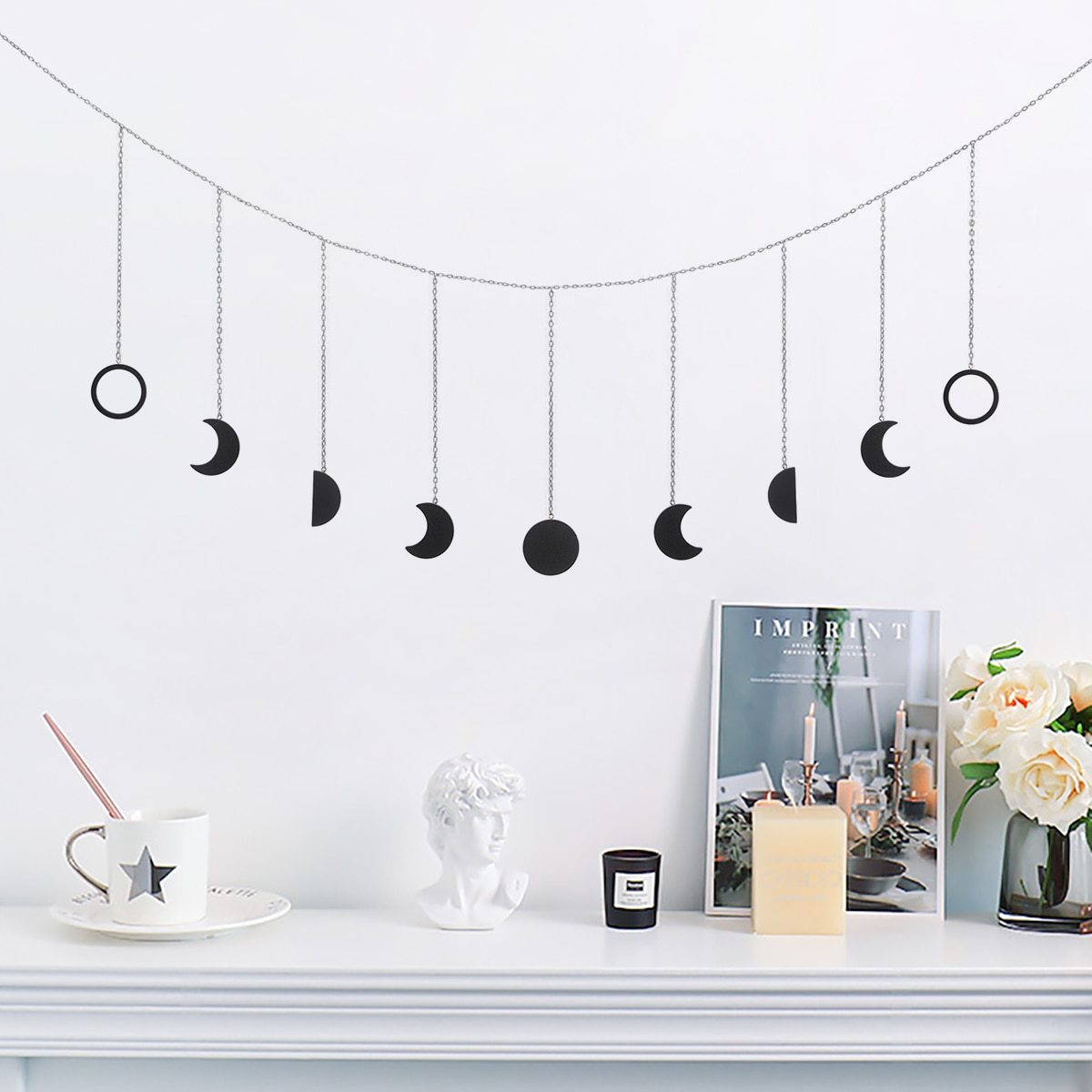 Hanging Moon Décor