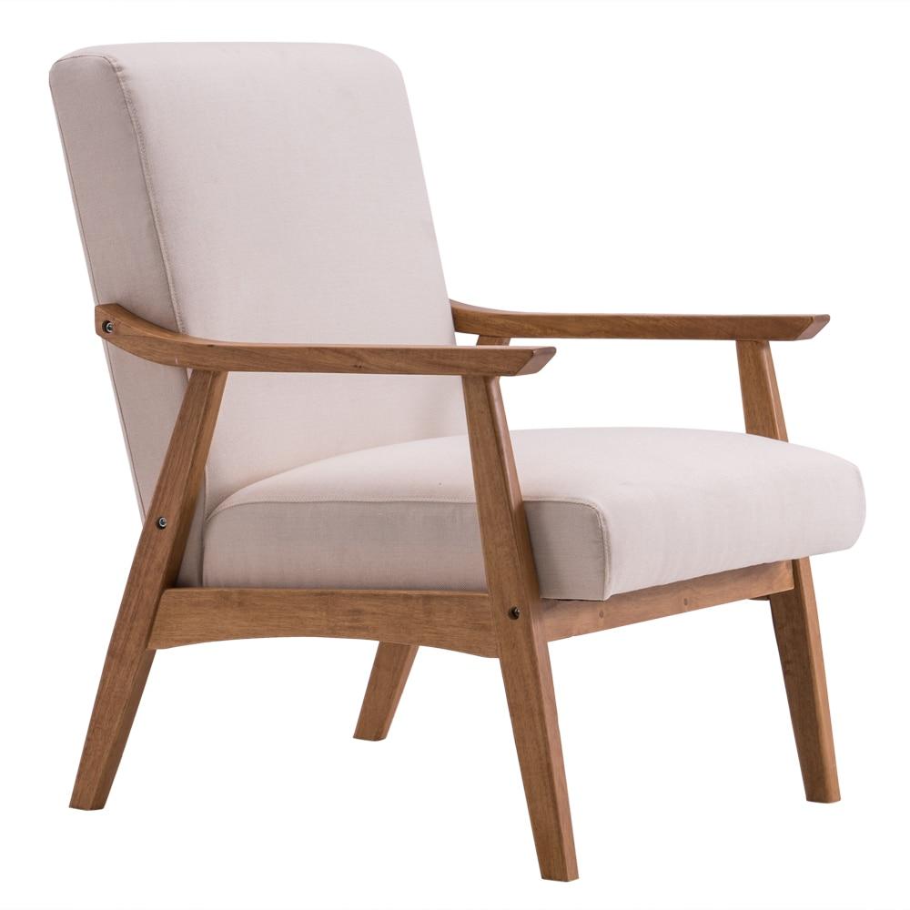 Solid Wood Lounge Chair