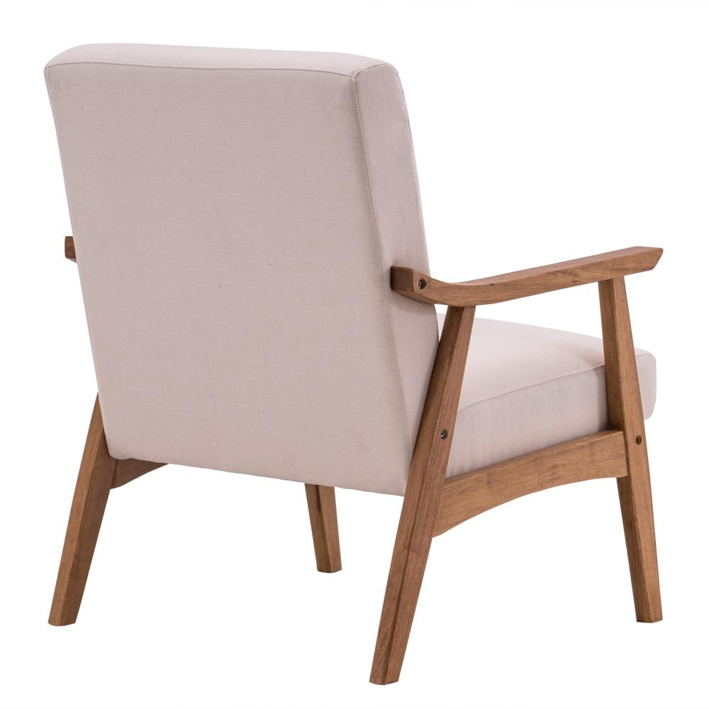 Solid Wood Lounge Chair