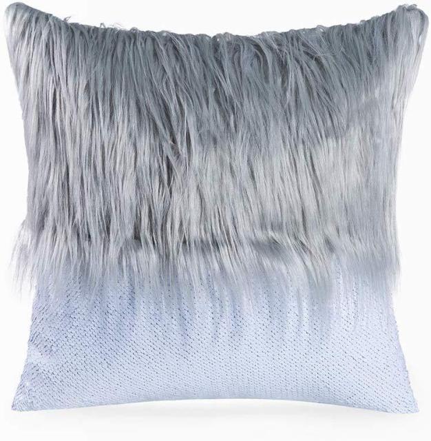 Faux Fur Pillow Cover