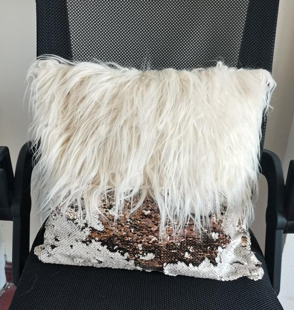 Faux Fur Pillow Cover