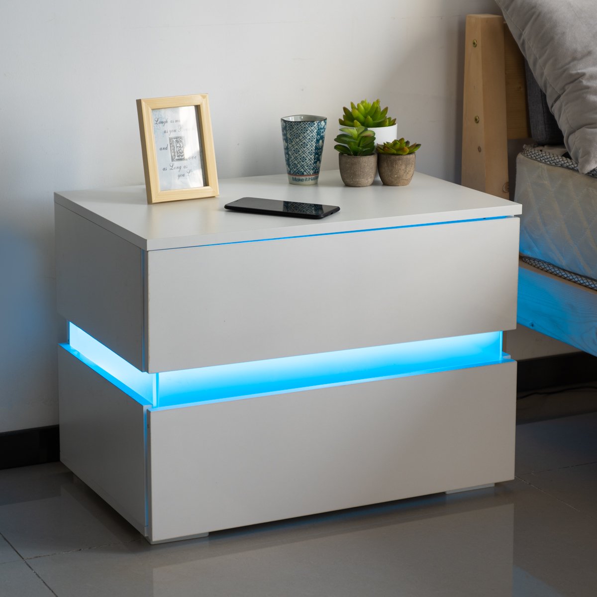 Modern LED Nightstand