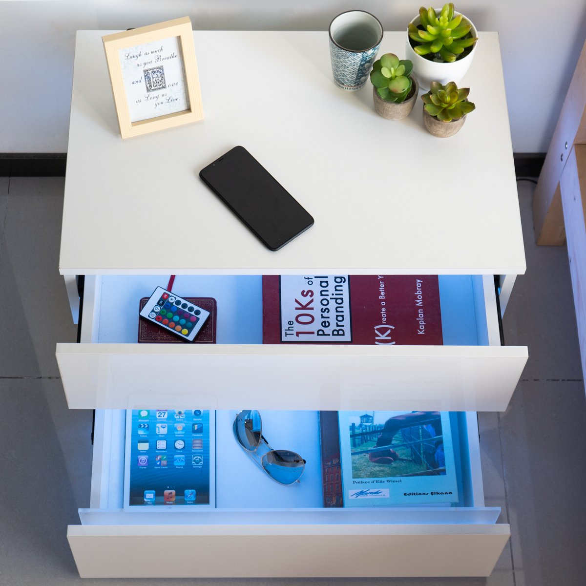 Modern LED Nightstand