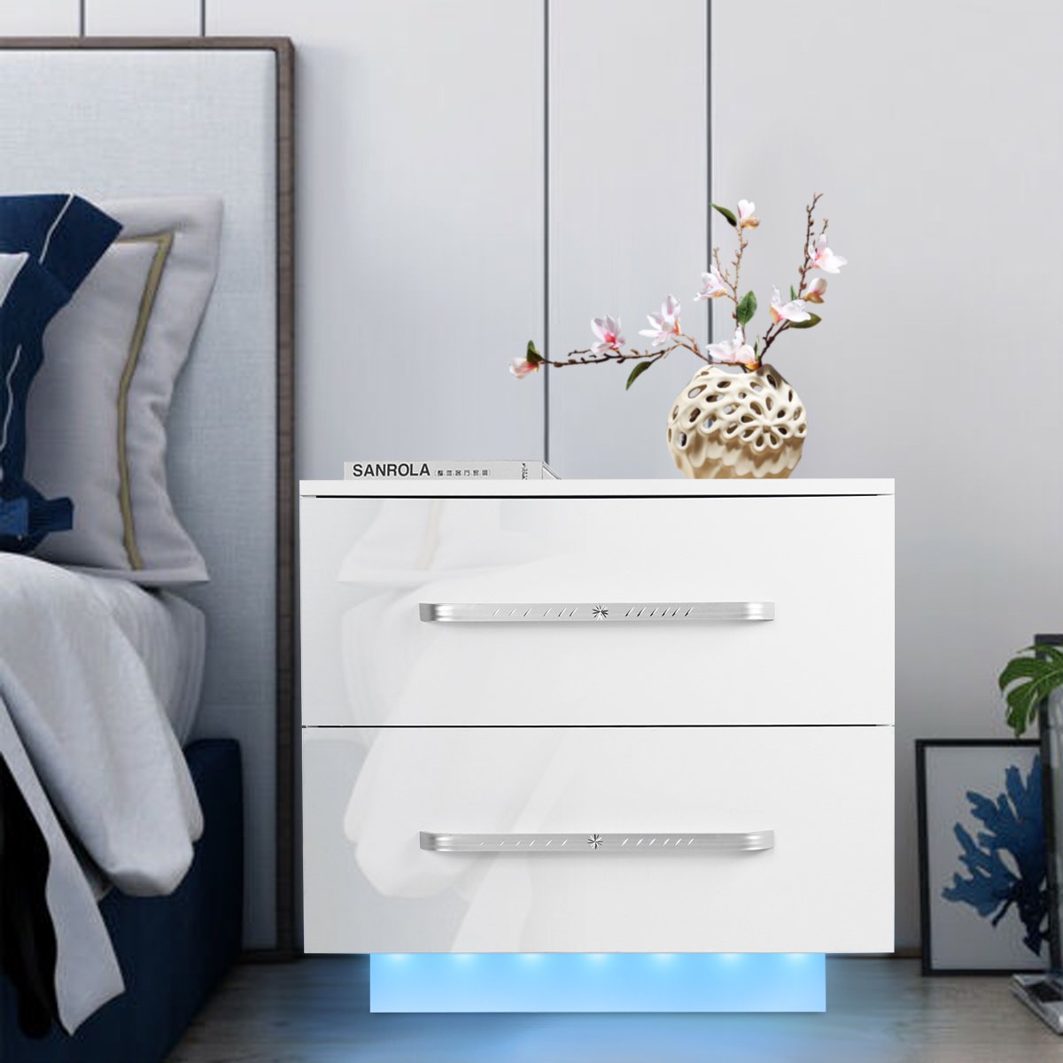 Modern LED Nightstand