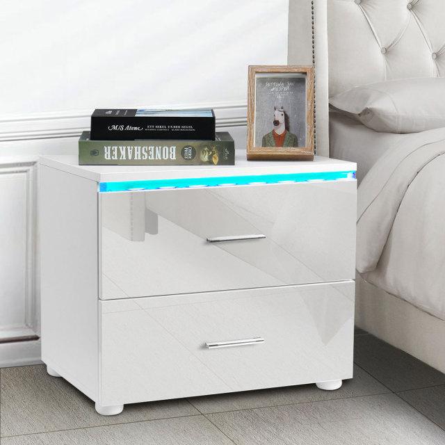 Modern LED Nightstand