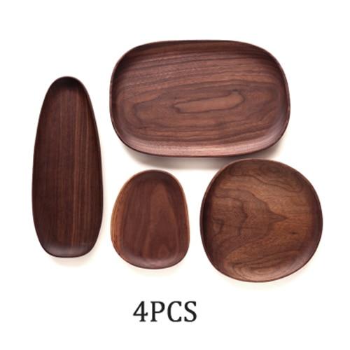 Walnut Serving Plates