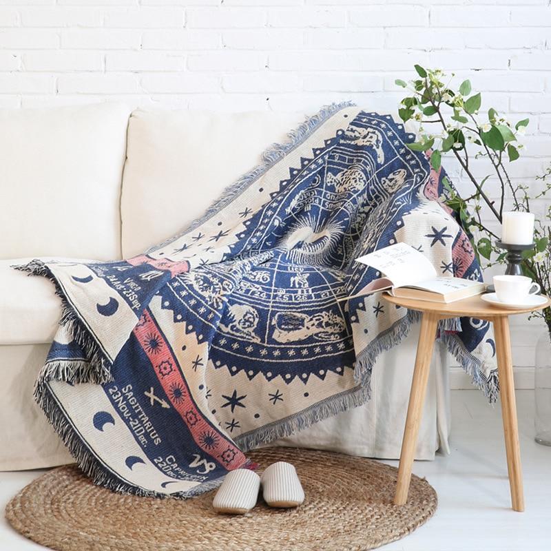 Boho Style Throw Blanket