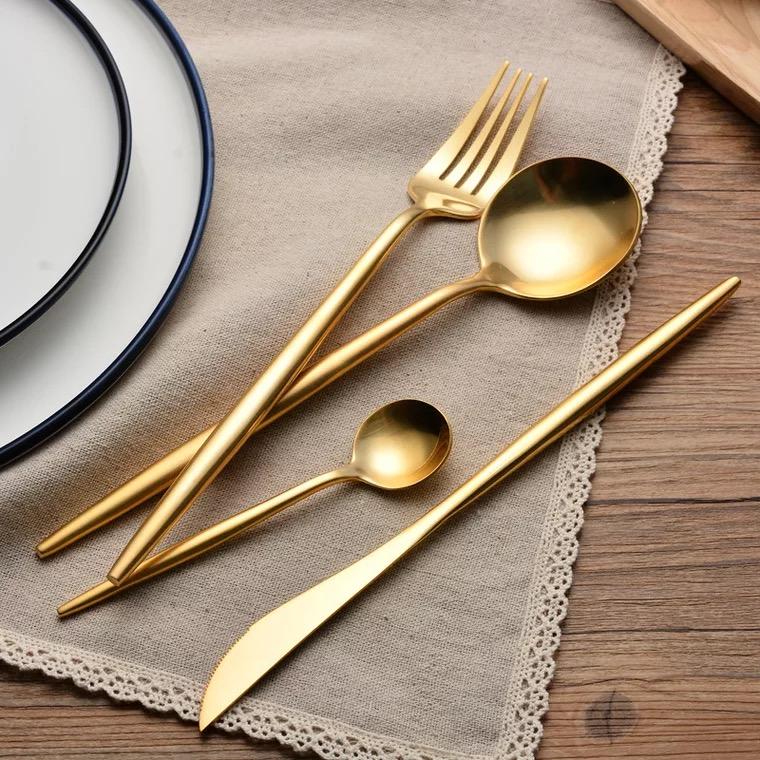 Gold Cutlery Set