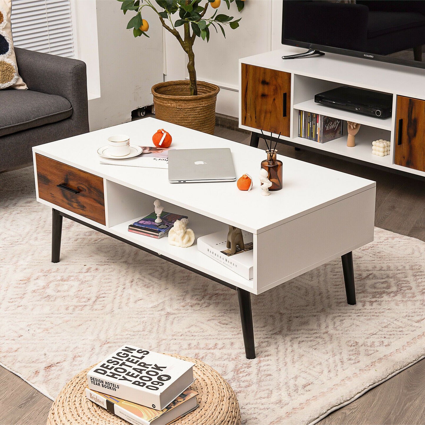 Modern Wood Coffee Table