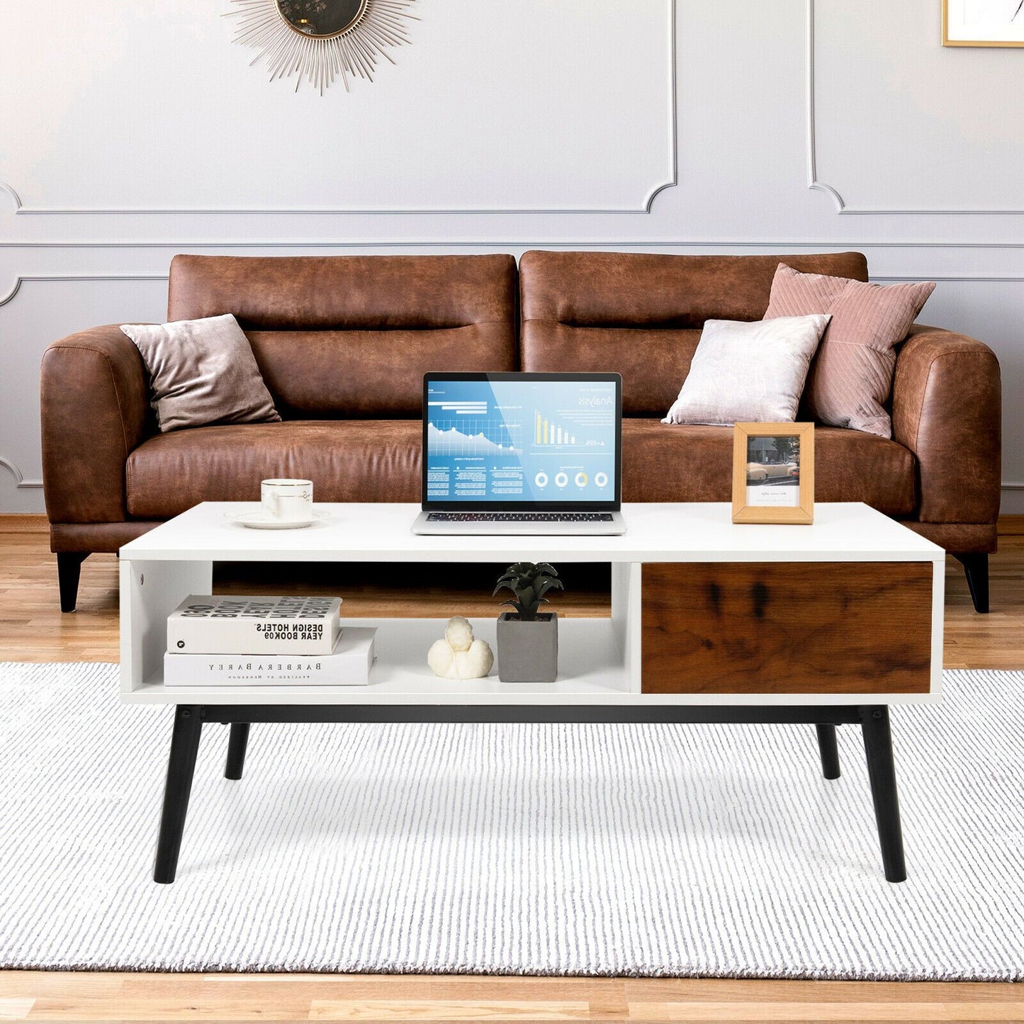 Modern Wood Coffee Table