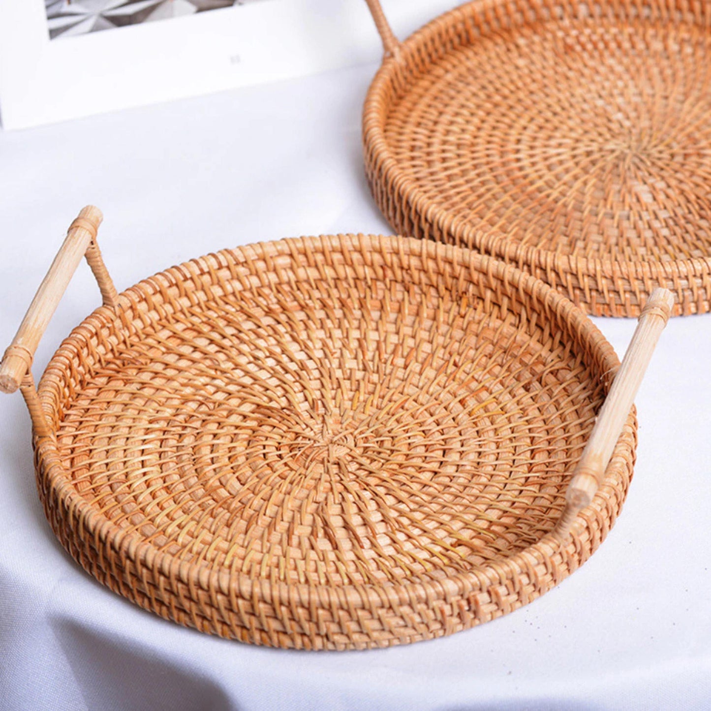 Rattan Handwoven Serving Tray